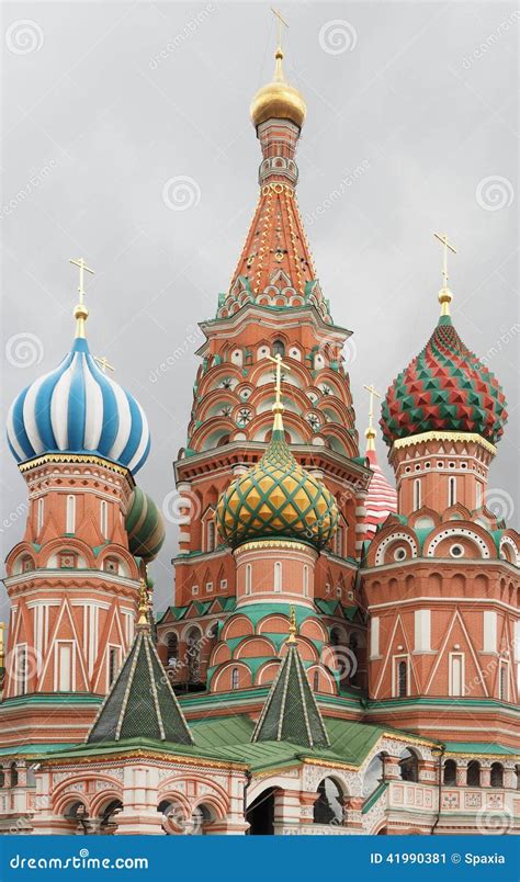 The Cathedral Of Saint Basil The Blessed Stock Image Image Of Architecture Colorful 41990381