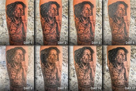 The Four Stages Of Tattoo Recovery Oozing Itching Peeling And Afte Xtreme Inks