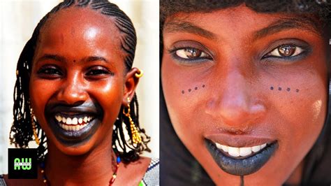 The Lip Tattoo Of Fulani Women The Lip Tattoo Of Fulani Women