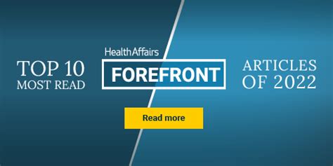 The Most Read Health Affairs Articles Of 2023 Health Affairs