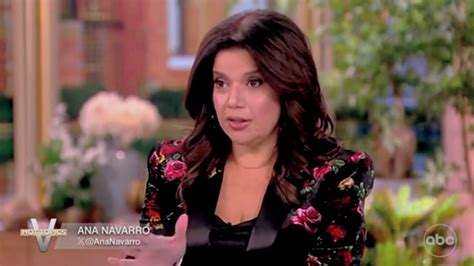 The View S Ana Navarro Urges Co Host To Join Naughty Site Onlyfans In Nsfw Discussion On Live Tv