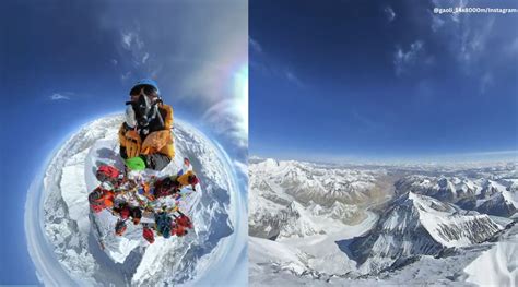 This 360 View Of Mount Everest S Summit Will Enchant You Watch Trending News The Indian Express