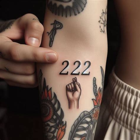 Thrilling 222 Tattoo Ideas And Their Hidden Meaning To Overcome All Od Tattoo Inspired Apparel