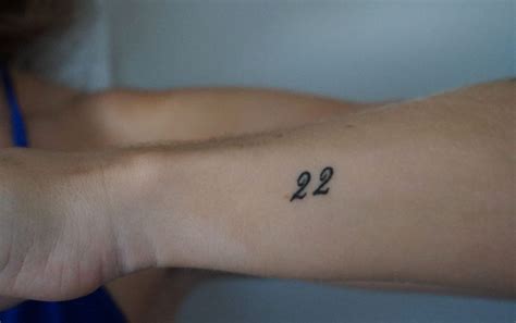 Tiny 22 Tattoo