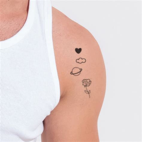 Tiny Tats No 5 Temporary Tattoos