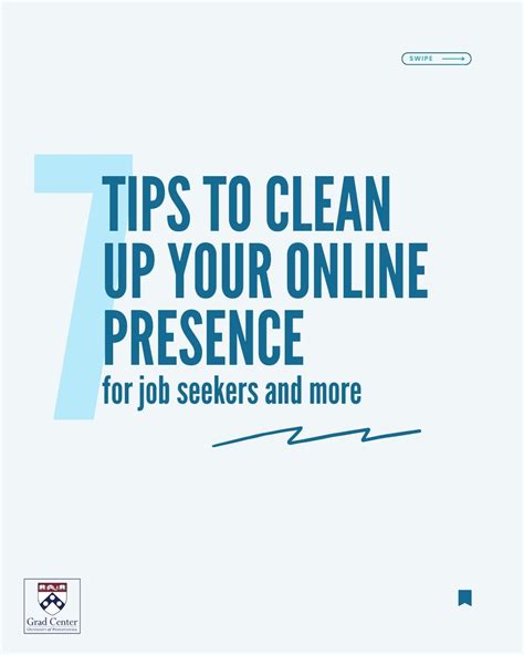 Tips To Clean Up Your Online Presence Graduate Student Center