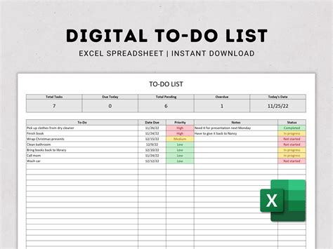 5 Excel To Do List Tips