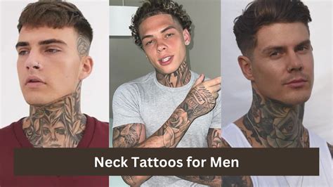 Top 15 Best Trendy Neck Tattoos For Men Bold Designs Creative Ide Men Deserve