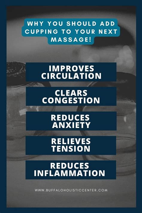 Top 5 Benefits Of Adding Cupping To Your Next Massage Buffalo Holistic Center