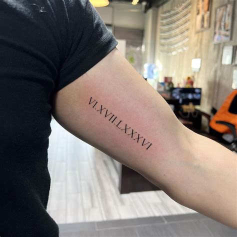 Top Roman Numerals Tattoo Ideas For Guys A Comprehensive Guide To Temporary Tattoos