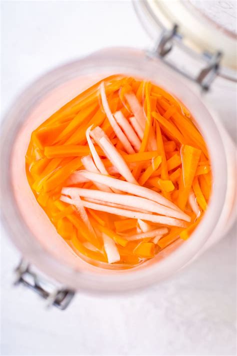 Traditional Vietnamese Pickled Carrots And Daikon Do Chua Cooking Therapy