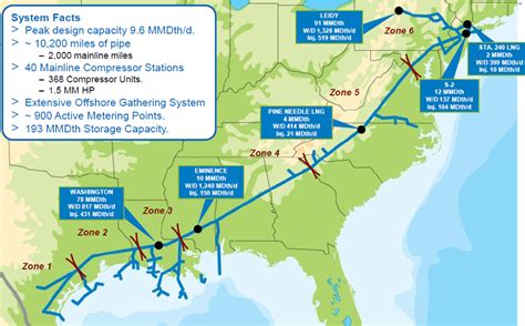 Transco Zone Map Transco Zone Map