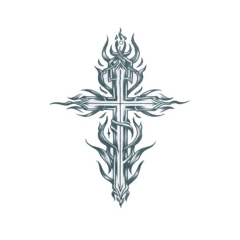 Tribal Cross Tattoo Gangster Cross Temporary Tattoo Street Gang Tattoos Old School Vintage Cross Tribal Realistic Cross Tattoo Etsy Canada