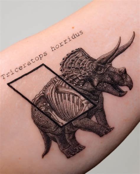 Triceratops Tattoo Designs