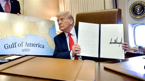 Trump Says He Amp 39 S Renaming Gulf Of Mexico To Amp 39 Gulf Of America Amp 39