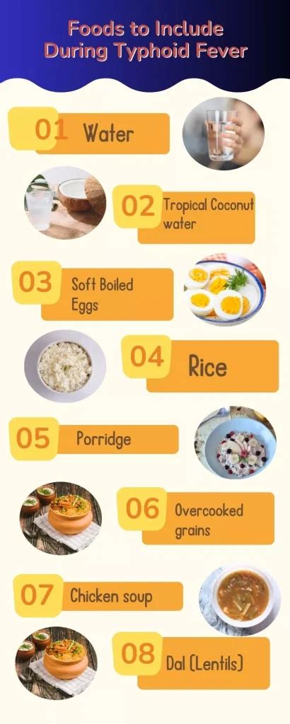 Typhoid Fever Diet Foods To Include Avoid And Weekly Diet Plan