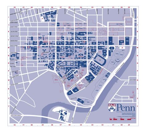 University Of Pennsylvania Campus Map University Of Pennsylvania Campus Map