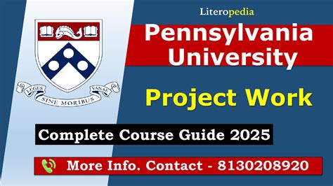 University Of Pennsylvania Project Work Complete Course