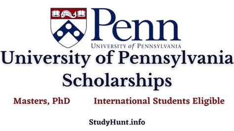 University Of Pennsylvania Scholarships For International Students 2025 2026 Studyhunt