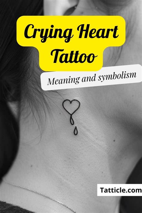 Unveiling The Deep Meaning Of Crying Heart Tattoos More Than Just Ink Tatticle Unveiling The Deep Meaning Of Crying Heart Tattoos More Than Just Ink Tatticle