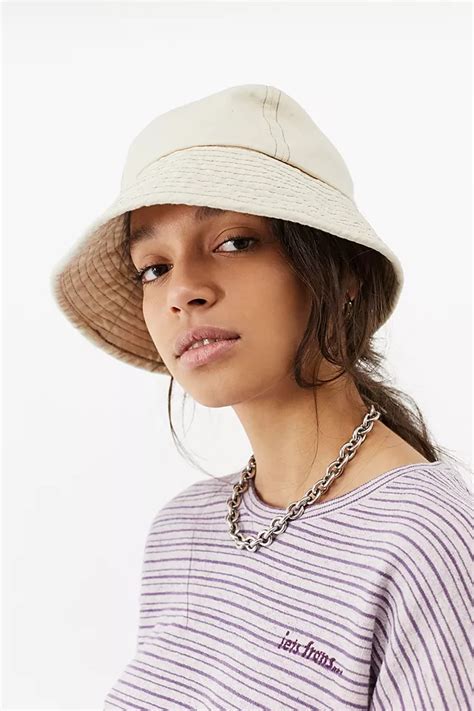 Uo Canvas Bucket Hat Urban Outfitters Uk