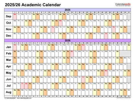 Upenn 2025 2026 Calendar Printables Free Download