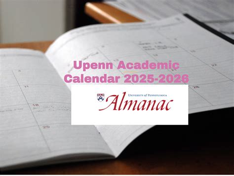 UPenn Academic Calendar Dates