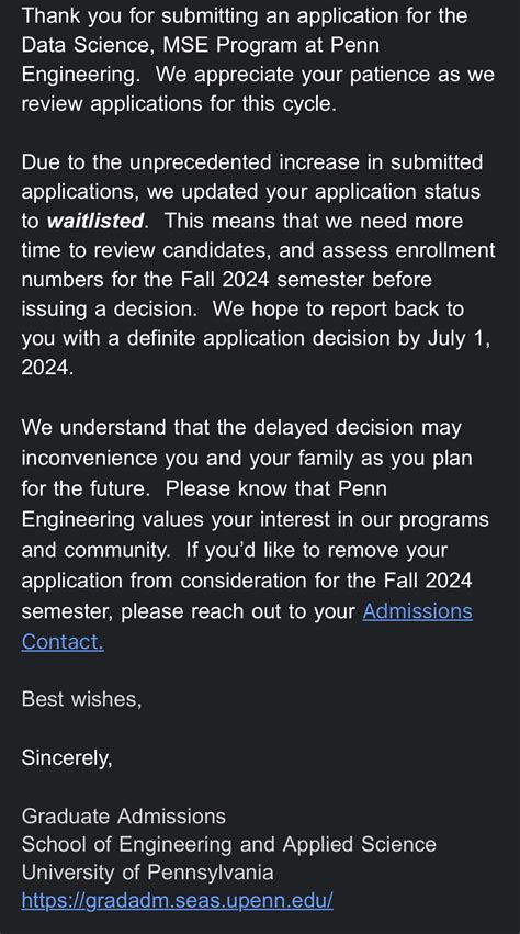 Upenn Robo Mse Admitted R Gradadmissions