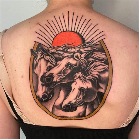 Vagabond Tattoo Pharoah S Horses By Paulhilltattooer