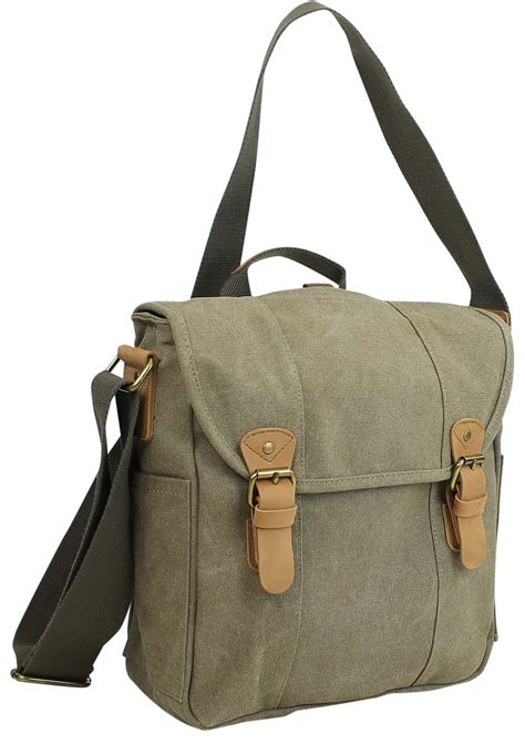 Vagarant Traveler 8 In Canvas Shoulder Bag Stylish Satchel Cnavas Slim Bag C98 Canvas Crossbody Vagarant Traveler 8 In Canvas Shoulder Bag Stylish Satchel Cnavas Slim Bag C98 Canvas Crossbody