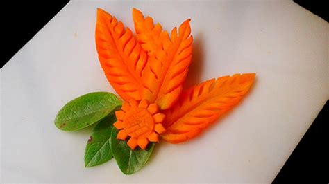 Vegetable Carving Carrot