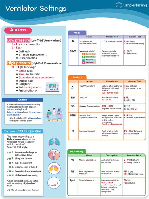 Ventilator Settings Pdf Respiration Respiratory System Ventilator Settings Pdf Respiration Respiratory System