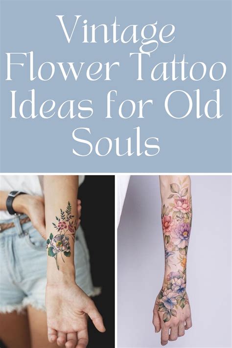 Vintage Flower Tattoo Ideas For Old Souls Tattoo Glee Vintage Flower Tattoo Ideas For Old Souls Tattoo Glee