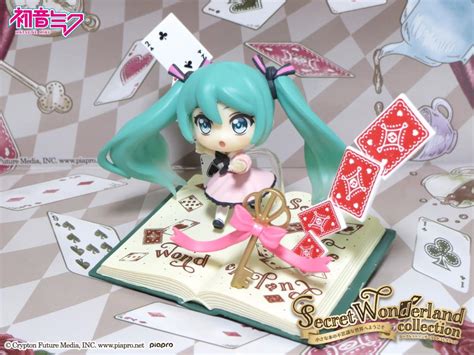 Vocaloid Hatsune Miku Secret Wonderland Collection Boxed Set Of 6 Figures
