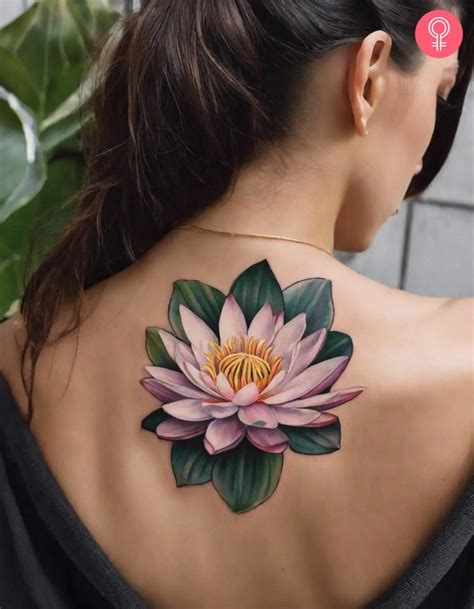 Water Lily Tattoo 8 Unique Designs Meanings