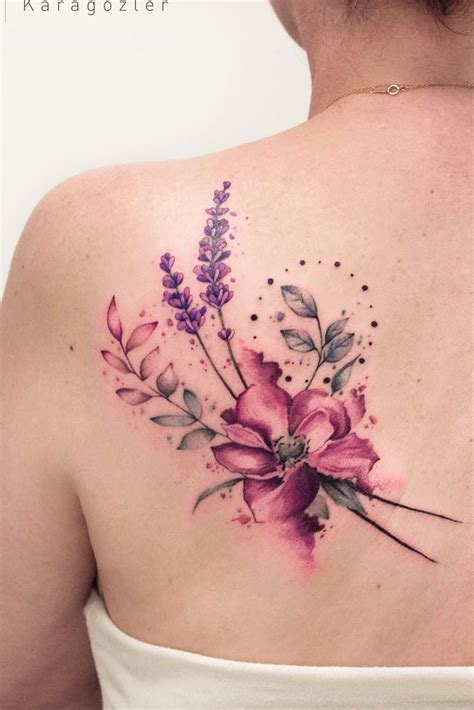 Watercolor Tattoo Flower Watercolor Tattoo Flower