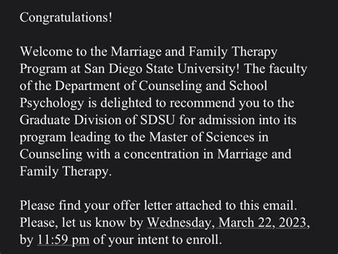 We Did It Masters Of Science In Marriage And Family Therapy R Sdsu