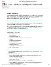 Week 5 Excel Chapter 2 Guided Project 2 1 Pdf Week 5 Excel Chapter 2 Working With Week 5 Excel Chapter 2 Guided Project 2 1 Pdf Week 5 Excel Chapter 2 Working With