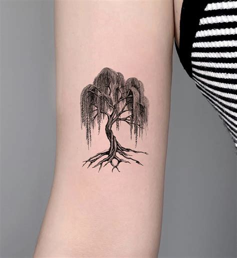 Weeping Willow Tattoo The Weeping Willow Tree Tattoo Is A Flickr Weeping Willow Tattoo The Weeping Willow Tree Tattoo Is A Flickr