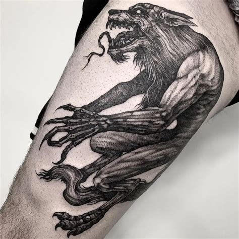 5 Werewolf Tattoo Symbols