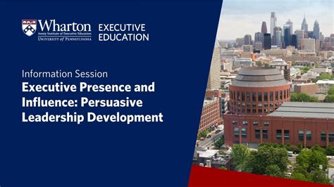 Wharton Executive Education Youtube