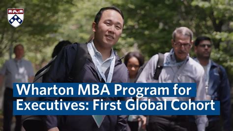 Wharton Executive Mba Youtube