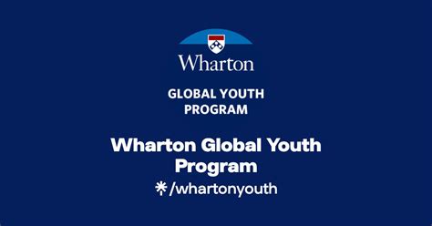 Wharton Global Youth Program Instagram Facebook Linktree