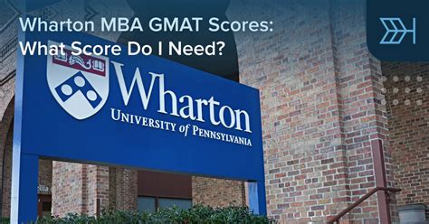 Wharton Gmat Scores Setting Your Score Goal Ttp Gmat Blog
