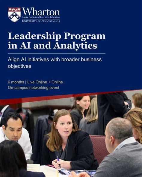 Wharton Leadership Program In Ai And Analytics In Depth Review 2026 Digitaldefynd Education
