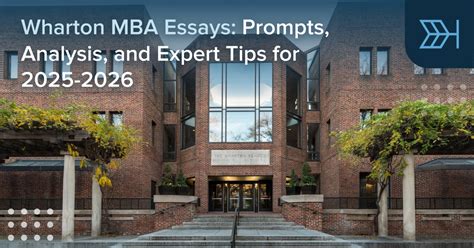 Wharton Mba Essays 2025 2026 Prompts Tips Amp Examples