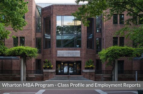 Wharton School Of Business Mba Placements At Ruth Flaherty Blog
