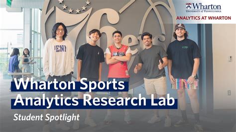 Wharton Sports Analytics Research Lab Student Spotlight