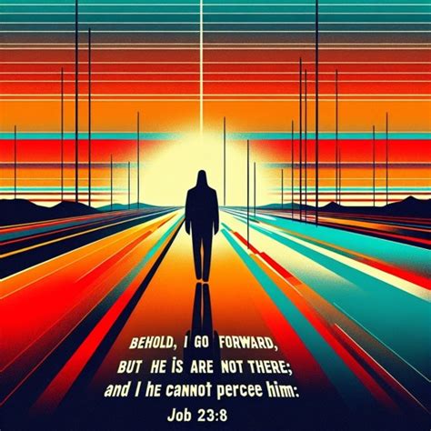 What Does Job 23 10 Mean Bible Art