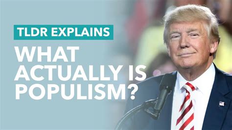 What Is Populism And What Does The Term Actually Mean